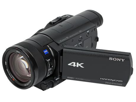 Видеокамера Sony FDR-AX100EB Black 4K, 50p, 20Mp, "Exmor R" CMOS, CarlZeiss VS, 24x Zoom, 3.5". Wi-Fi/NFC