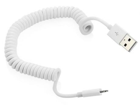 Кабель Deppa USB - 8-pin Lightning для Apple, витой, MFI, 1,5 м., белый
