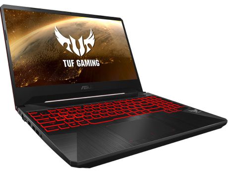Ноутбук ASUS TUF Gaming FX505DY-BQ009T Ryzen 5 3550H (2.1) / 8Gb / 256Gb SSD / 15.6" FHD IPS / Radeon RX 560X 4Gb / Win 10 Home / Black-Red Matter