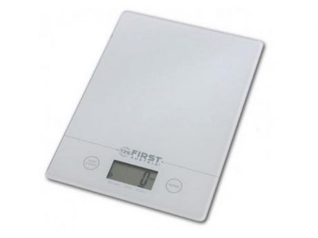 Весы кухонные First FA-6400-WI, электронные, белый