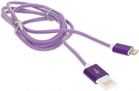 Кабель USB 2.0 AM-microBM 1м Gembird фиолетовый CC-mUSBDS-6