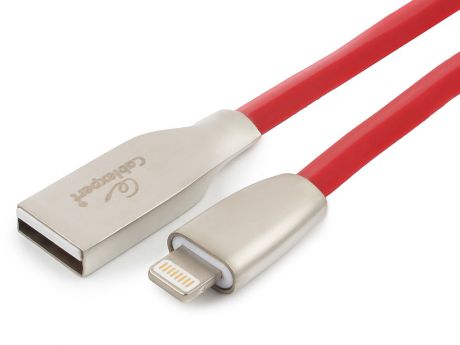 Кабель Cablexpert для Apple CC-G-APUSB01R-1.8M, AM/Lightning, серия Gold, длина 1.8м, красный, блистер