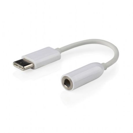 Переходник USB Cablexpert CCA-UC3.5F-01-W, USB Type-C/Jack3.5F, блистер