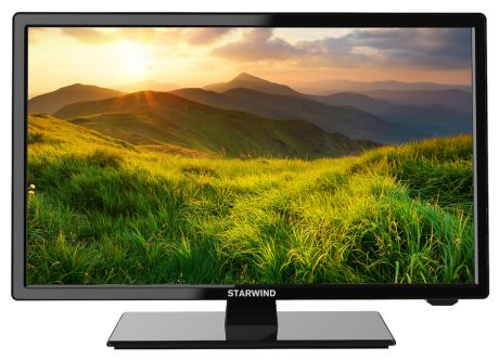 Телевизор StarWind SW-LED19R305BS2 LED 19" Black, 16:9, 1366х768, USB, HDMI, VGA, DVB-T2, C, S2