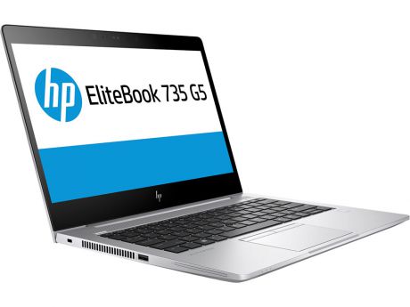 Ноутбук HP EliteBook 735 G5 (3UP31EA) Ryzen 5 2500U (2.0) / 8Gb / 256Gb SSD / 13.3" FHD IPS / Radeon Vega 8 / Win 10 Pro / Silver