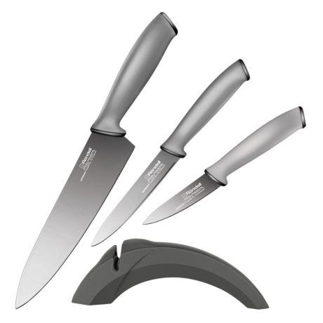 Набор ножей с точилкой (промо) (3пр) Rondell RD-459 Kroner