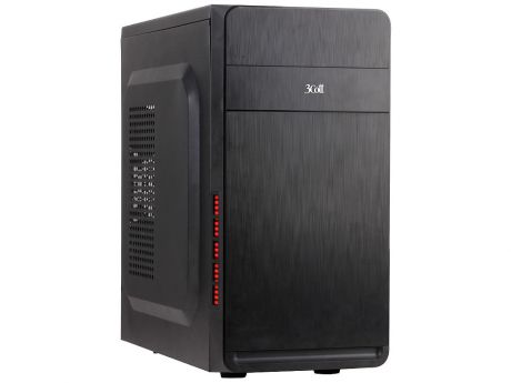 Компьютер OLDI Computers OFFICE 150 Pro Системный блок Black / Core i3-9100 3.6GHz / 8GB / 120GB SSD / GeForce GT 710 1Gb / noDVD / Win 10 Pro