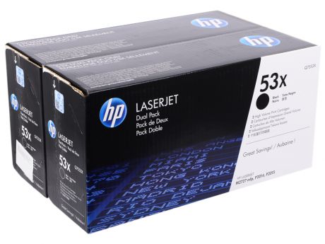 Картридж HP Q7553XD Двойная упаковка