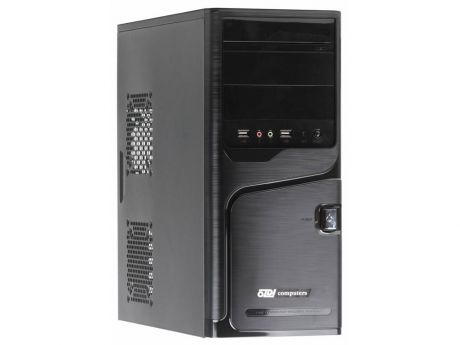 Компьютер OLDI Computers Office 106 Системный блок Black / AMD A4-6300 / 4GB / 500GB / AMD HD 8370D / DVD±RW / Win 10 Home