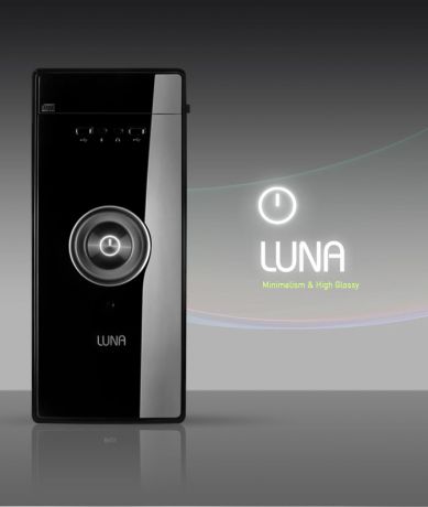 LUNA, без БП, 1*USB2.0 + 1*USB3.0