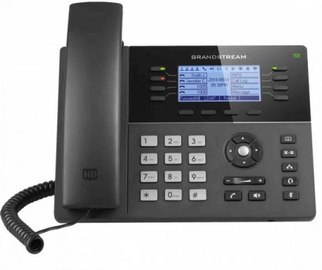 Телефон IP Grandstream GXP-1780 8 линий 4 SIP-аккаунта 2x10/100Mbps LCD PoE BLF USB