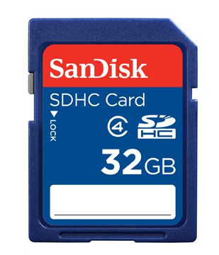 Карта памяти SDHC 32Gb SanDisk Class4 (SDSDB-032G-B35)