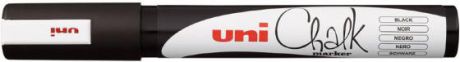 Маркер для окон и стекла UNI Chalk PWE-5M BLACK 2.5 мм черный