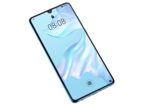 Смартфон Huawei P30 Breathing Crystal Kirin 980(2.6)/128 Gb/6 Gb/6.1" (2340x1080)/DualSim/3G/4G/BT/Android 9.0