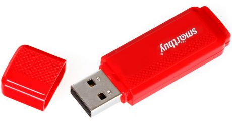 USB флешка Smartbuy Dock 16Gb Red (SB16GBDK-R) USB 2.0 / 15 МБ/cек / 5 МБ/cек