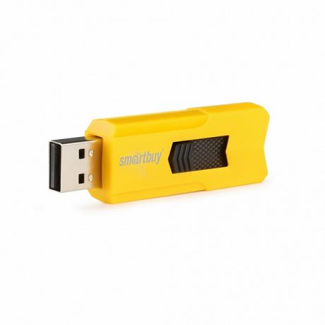 USB флешка Smartbuy Stream 16Gb Yellow (SB16GBST-Y) USB 2.0 / 15 МБ/cек / 5 МБ/cек