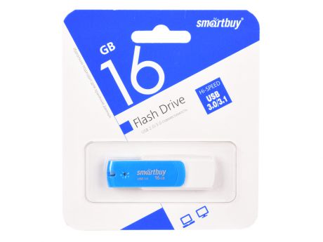 USB флешка SmartBuy Diamond 16GB Blue (SB16GBDB-3) USB 2.0