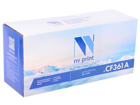 Картридж NV-Print CF361A голубой (cyan) 5000 стр для HP LaserJet Color M552dn/M553/M577
