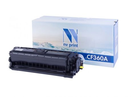 Картридж NV-Print CF360A черный (black) 6000 стр для HP LaserJet Color M552dn/M553 / MFP-M577