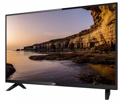 Телевизор OLTO 32ST20H LED 32" Black, Smart TV, 16:9, 1366х768, 70000:1, 230 кд/м2, USB, HDMI, VGA, Wi-Fi, RJ-45, DVB-T, T2, C