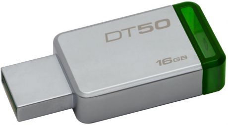 Флешка USB 16Gb Kingston DataTraveler 50 DT50/16GB зеленый