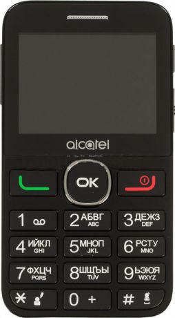 Мобильный телефон Alcatel 2008G Black/Silver 2.4" BT