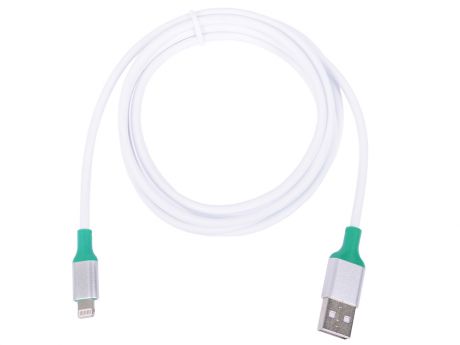Greenconnect Кабель 1.5m Apple USB 2.0 AM/Lightning 8pin MFI для Iphone 5/6/7/8/X - поддержка всех I 33-050544 зеленый