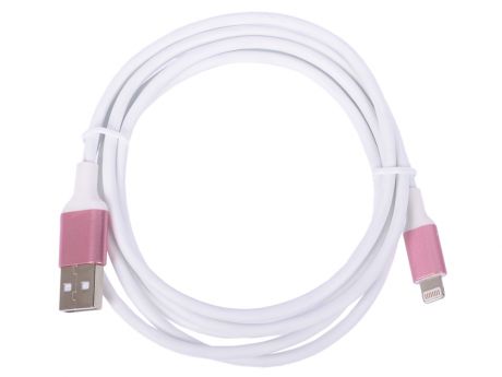 Greenconnect Кабель 1.5m Apple USB 2.0 AM/Lightning 8pin MFI для Iphone 5/6/7/8/X - поддержка всех I GCR-50778 розовый