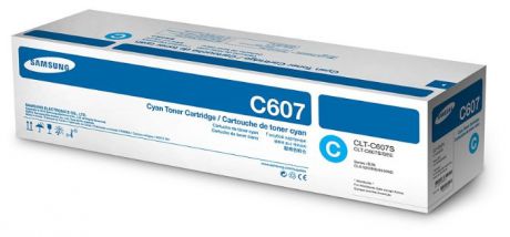 Картридж Samsung CLT-C607S голубой (cyan) 15000 стр. для Samsung CLX-9250ND/9350ND