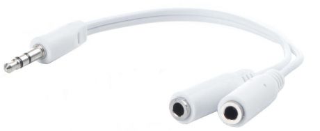 Разветвитель для наушников OLTO AC-150 white 3,5 mm stereo audio - 2x 3,5 mm stereo audio