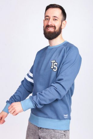 Толстовка TRUESPIN Sweatshirt #1 (Bering Sea/Blue Shadow, 2XL)