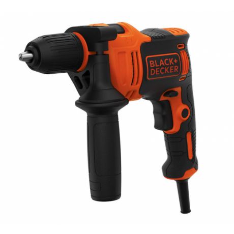 Электронная ударная дрель Omega, 550 Вт, BLACK+DECKER BEH550-QS BEH550-QS