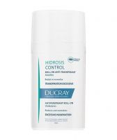 Ducray Hydrosis Control - Дезодорант-антиперспирант шариковый регулирующий избыточное потоотделение, 40 мл