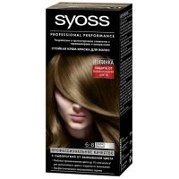Syoss Color - Краска для волос, тон 6-8 темно-русый, 115 мл