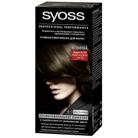 Syoss Color - Краска для волос, тон 4-1 каштановый, 115 мл