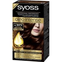 Syoss Oleo Intense - Краска для волос, тон 3-82 красное дерево, 115 мл