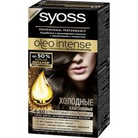 Syoss Oleo Intense - Краска для волос, тон 4-50 графитовый каштановый, 115 мл