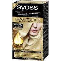 Syoss Oleo Intense - Краска для волос, тон 9-10 яркий блонд, 115 мл