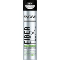 Syoss FiberFlex - Лак упругая фиксация для волос экстрасильной фиксации, 400 мл
