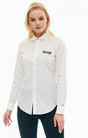 Рубашка Tommy Hilfiger WW0WW23967 100 classic white