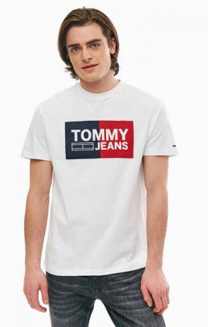 Футболка Tommy Jeans DM0DM05549 100 classic white