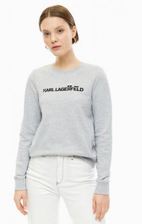 Свитшот Karl Lagerfeld 91KW1737_255 grey melange