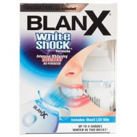 Blanx Whith Shock Treatment and Led Bite - Зубная паста Отбеливающий уход и световой активатор, 50 мл