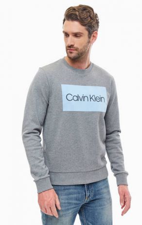 Свитшот Calvin Klein K10K102973 092 mid grey heather