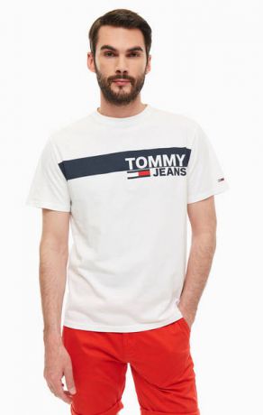Футболка Tommy Jeans DM0DM06089 100 classic white