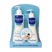Mustela - Набор по уход за детской кожей, купание и увлажнение, 1 шт