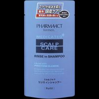 Kumano cosmetics Scalp Care Rinse in Shampoo - Шампунь 2 в 1 против перхоти для мужчин, 400 мл