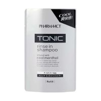 Kumano cosmetics Tonic Rinse in Shampoo - Тонизирующий шампунь 2 в 1 для мужчин, сменный блок, 400 мл