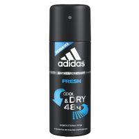 Adidas Fresh - Дезодорант-антиперспирант спрей для мужчин, 150 мл