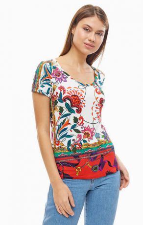 Футболка Desigual 19SWTKCV 1000